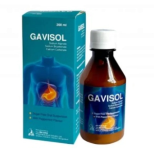 Gavisol Suspension - (500mg+267mg+160mg/10ml)
